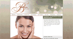 Desktop Screenshot of bellaziosalondayspa.com